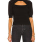 Frame - Cutout Turtleneck Sweater