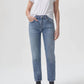 Agolde - Riley High Rise Straight Leg Jeans