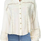 Free People - Stars Print Button-Down Top