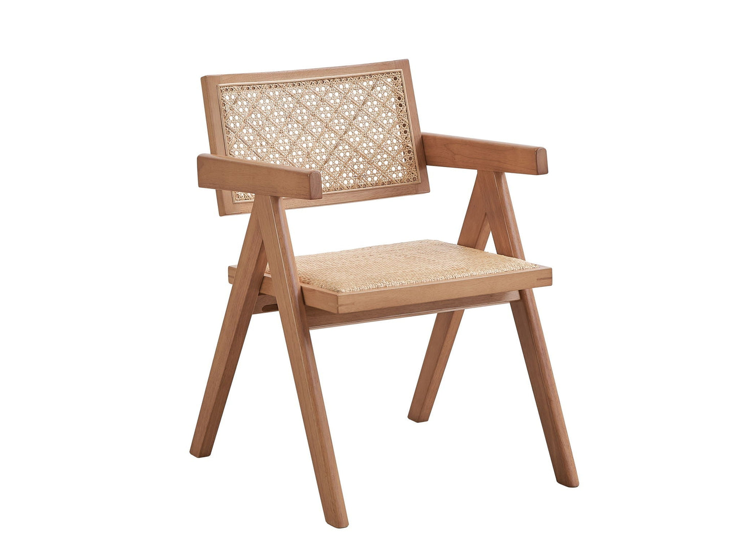 Velentina Rattan Arm Chair (Set of 2) - Natural