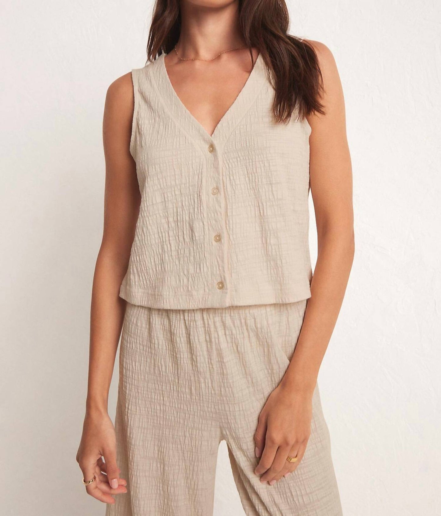 Z Supply - Solace Textured Slub Top