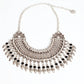 Avenue Chic - Women's Statement Onyx Gypsi Necklace