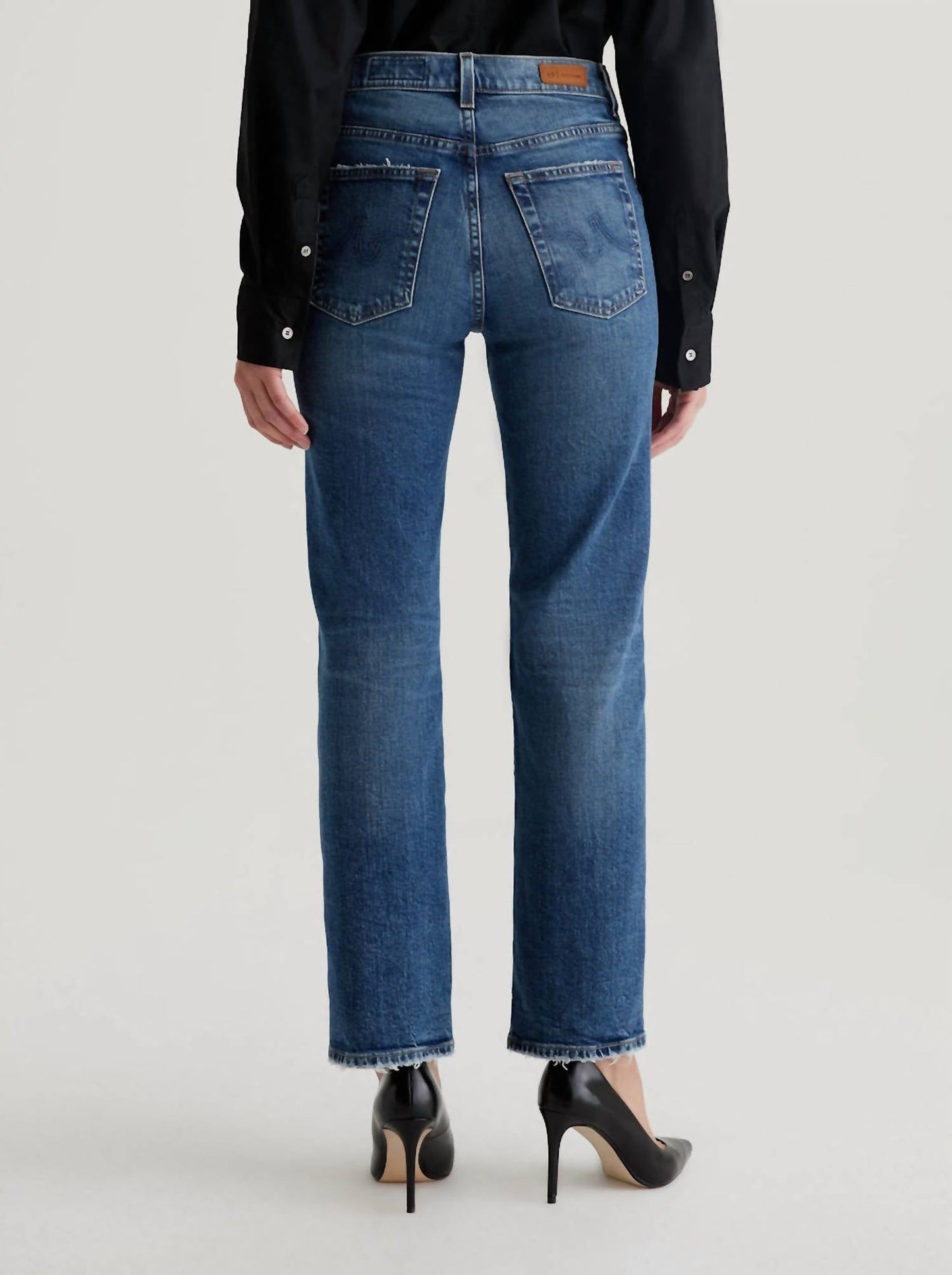 Ag Jeans - ब्रिनले स्ट्रेट लेग जींस