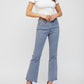 Mica Denim - CROP FLARE JEANS