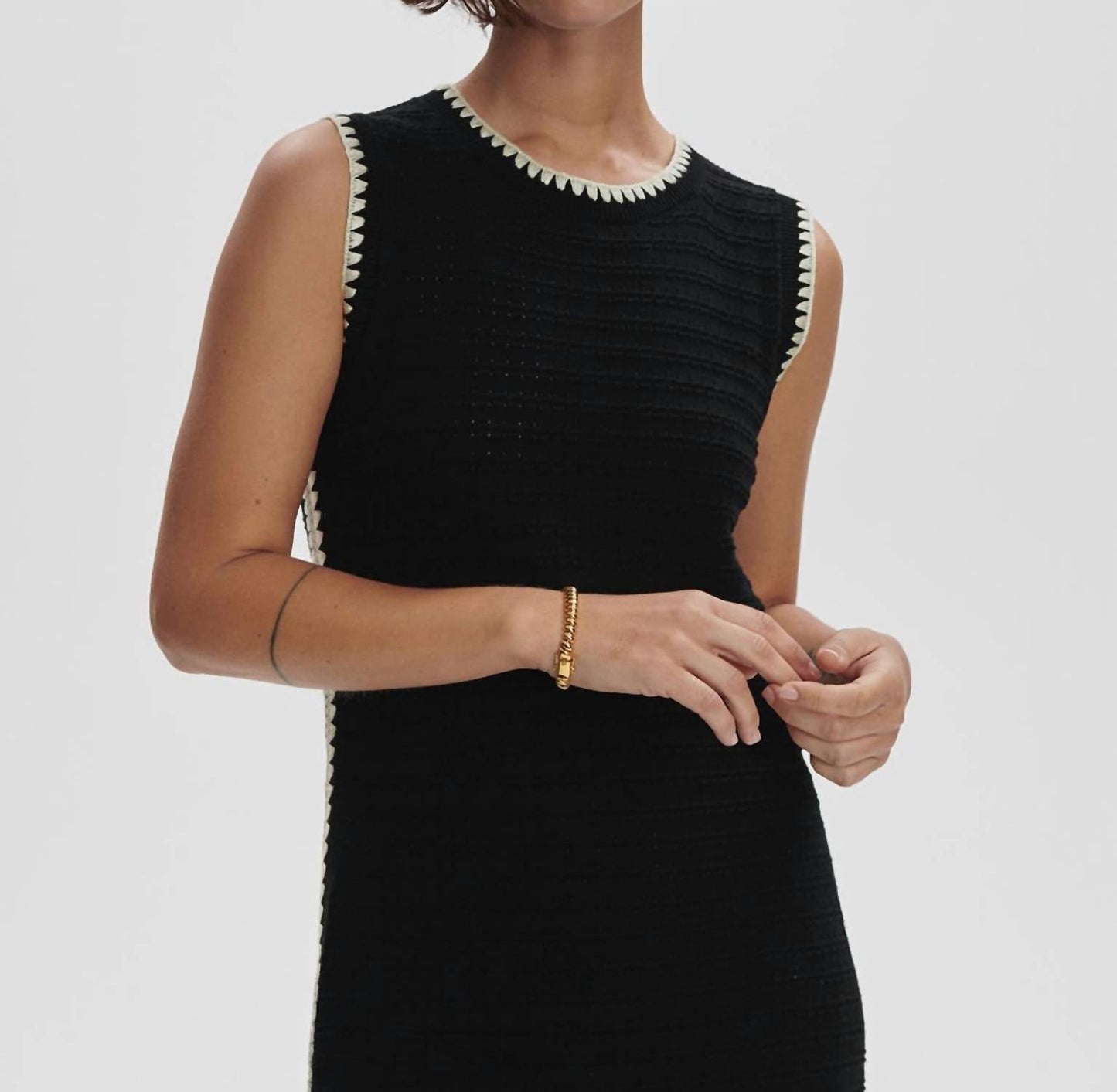 Varley - Dwight Tank Knit Midi Dress