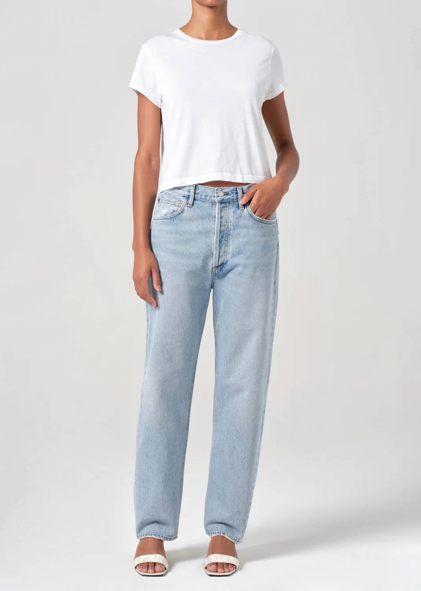 Agolde - 90's Mid Rise Straight Jean