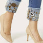 Coco + Carmen - OMG Straight Ankle Embroidery Bottom