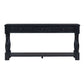TREXM 63" Long Console Table with Drawers and Shelf