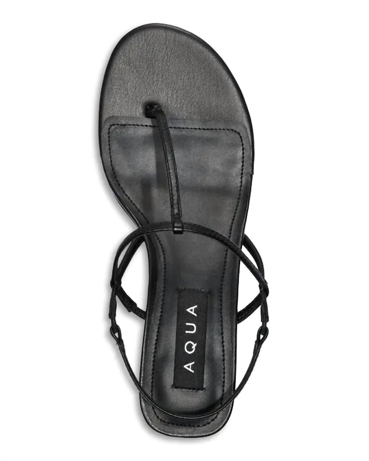 Aqua - Women's T-strap Slingback High-heel Sandals