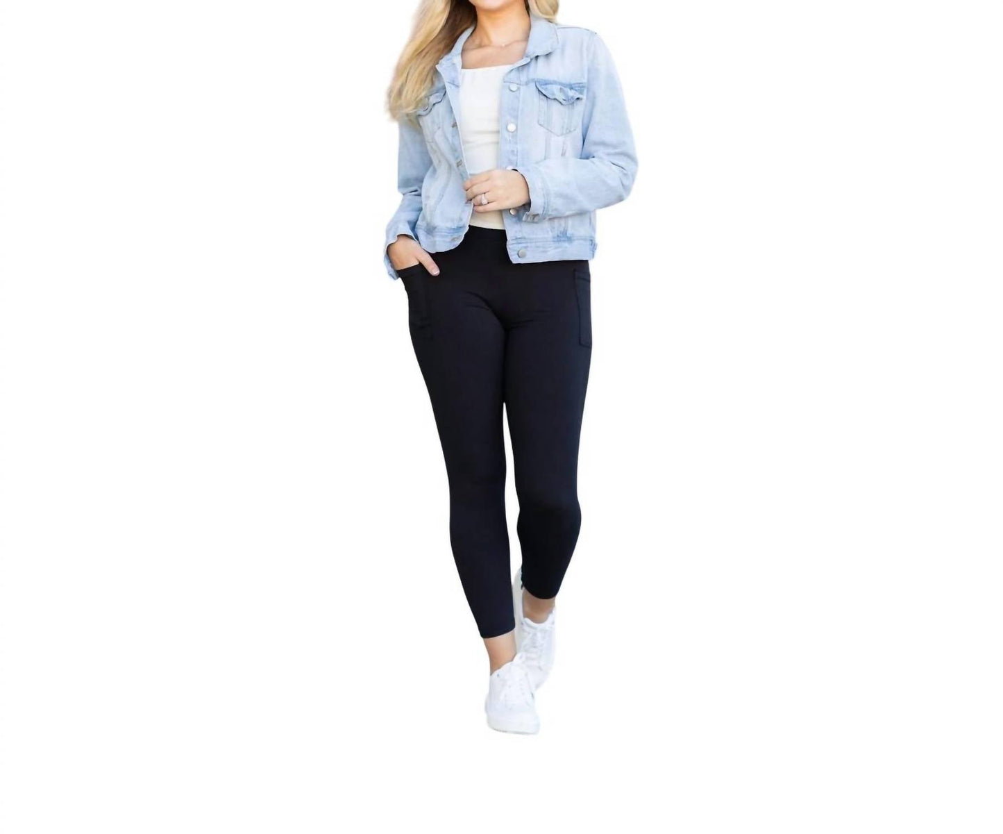 Julia Rose - The Alana 7/8 Ankle Length Leggings with Pockets