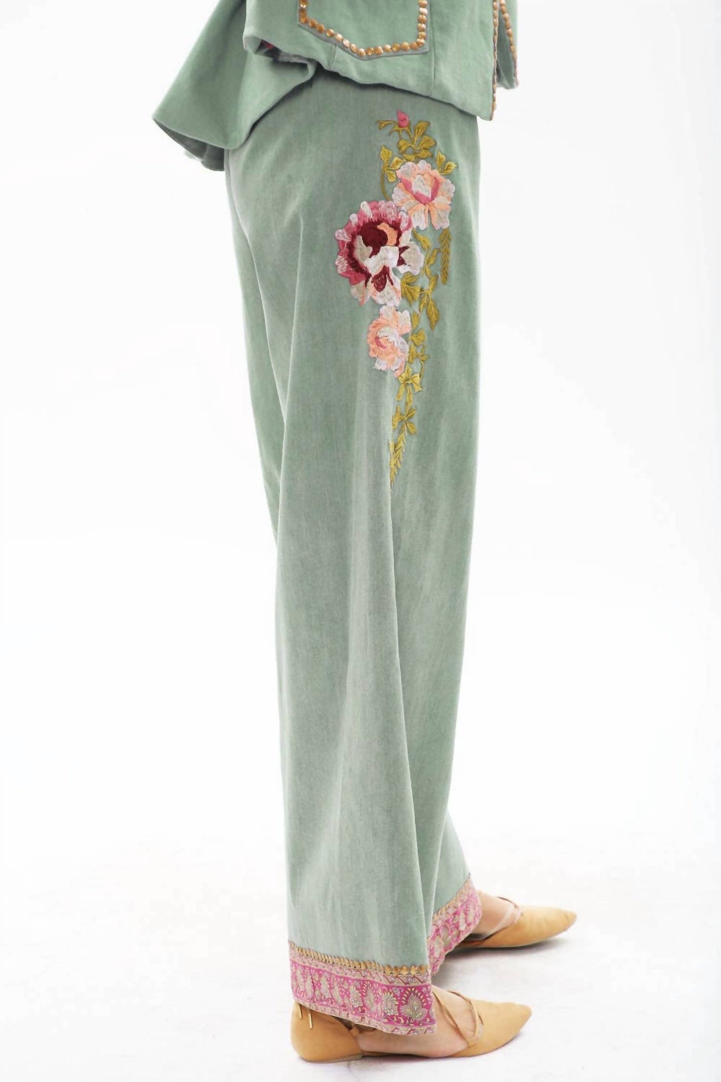 Aratta - Time To Shine Wide Leg Denim Pants
