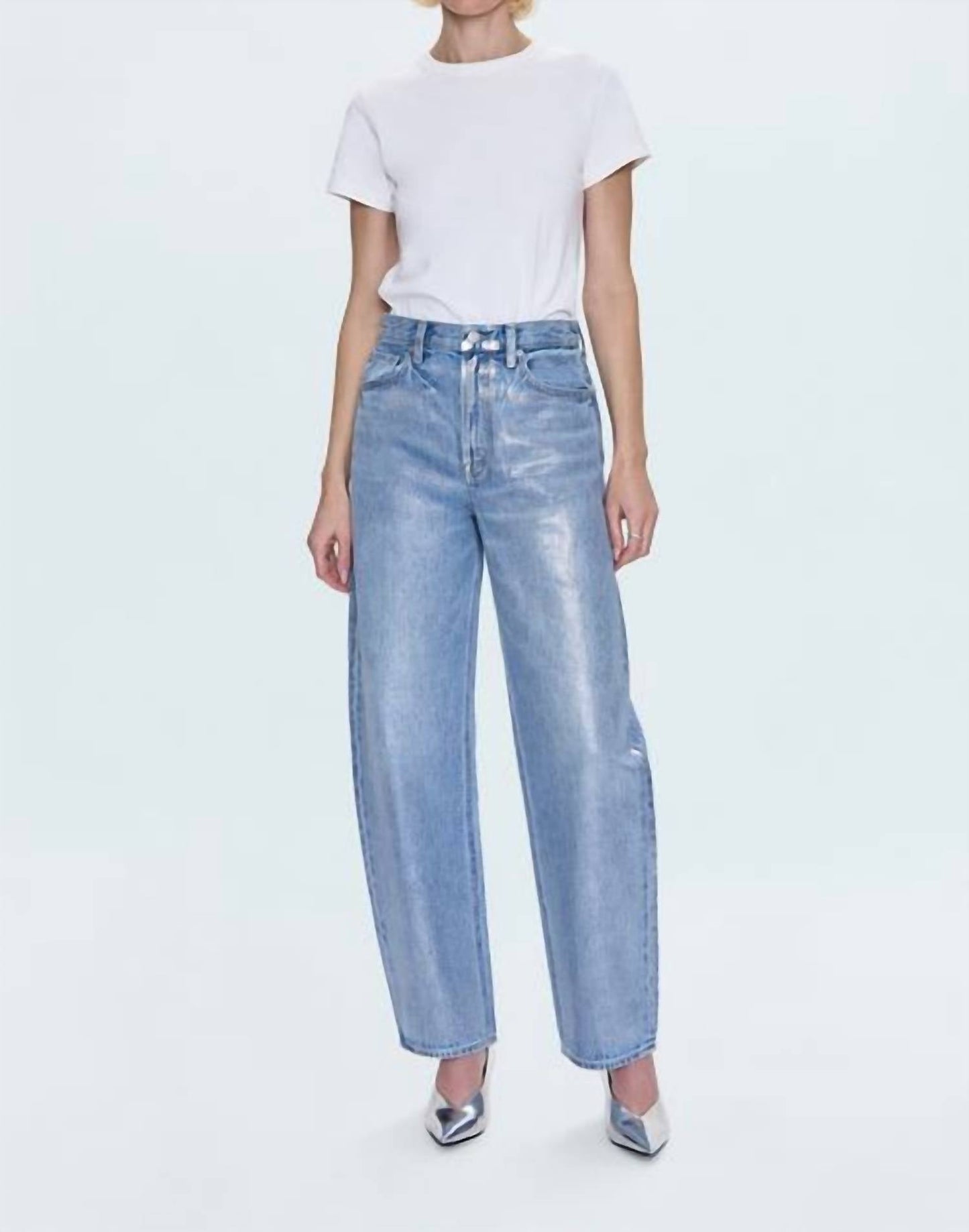 Pistola - Wes High Rise Barrel Jean