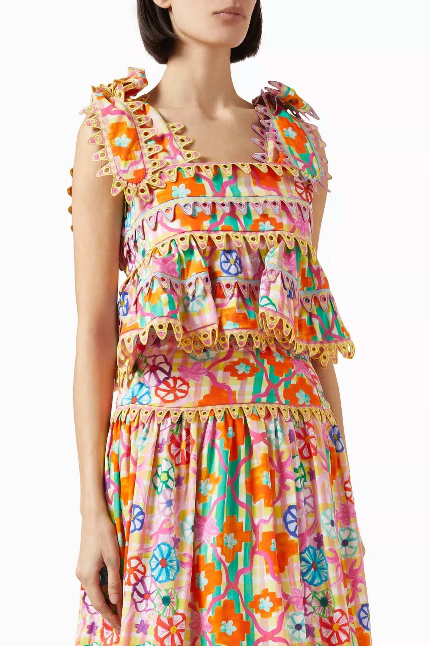 Celia B - Serene Embroidered Top