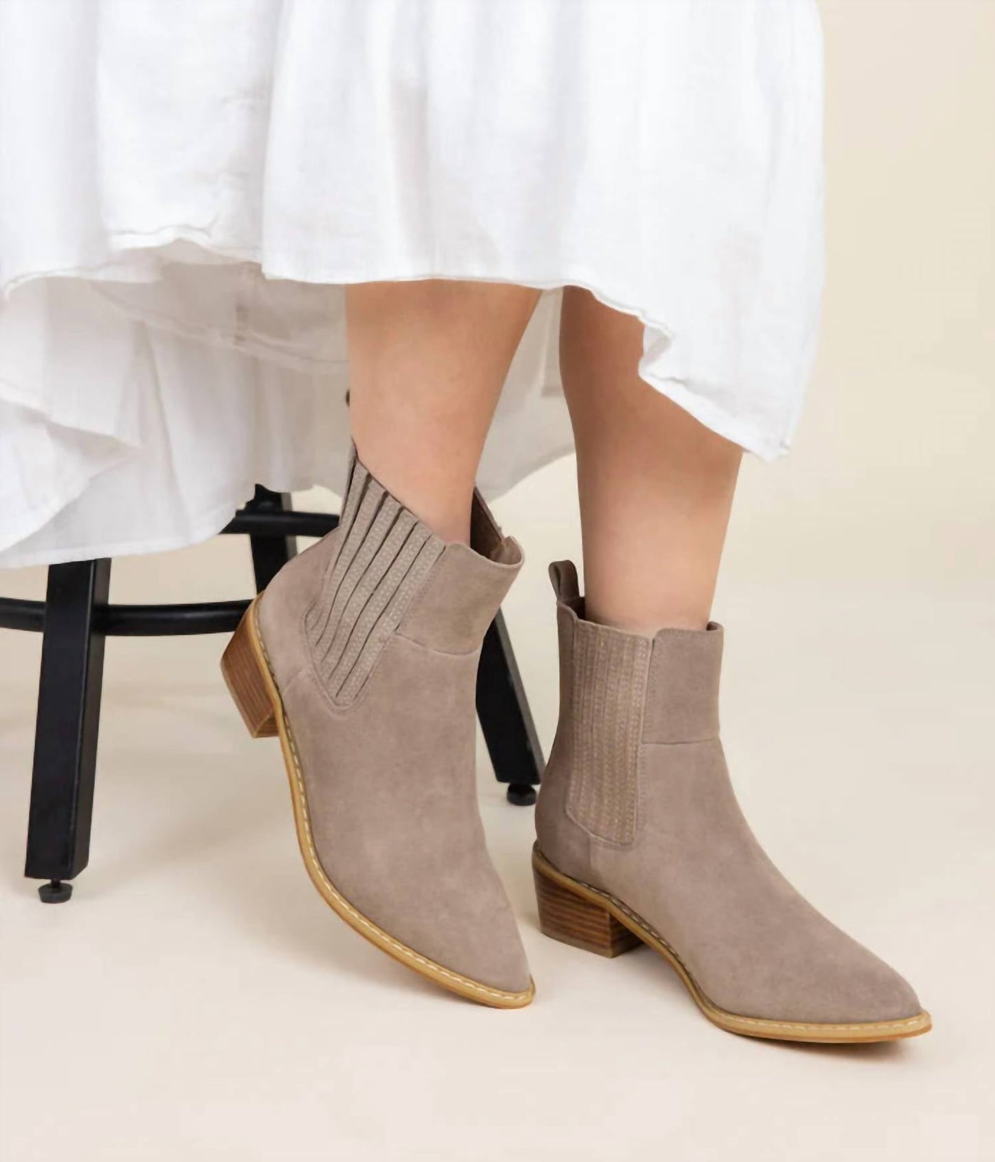 Naughty Monkey - Women's Lenor Suede Ankle Boots