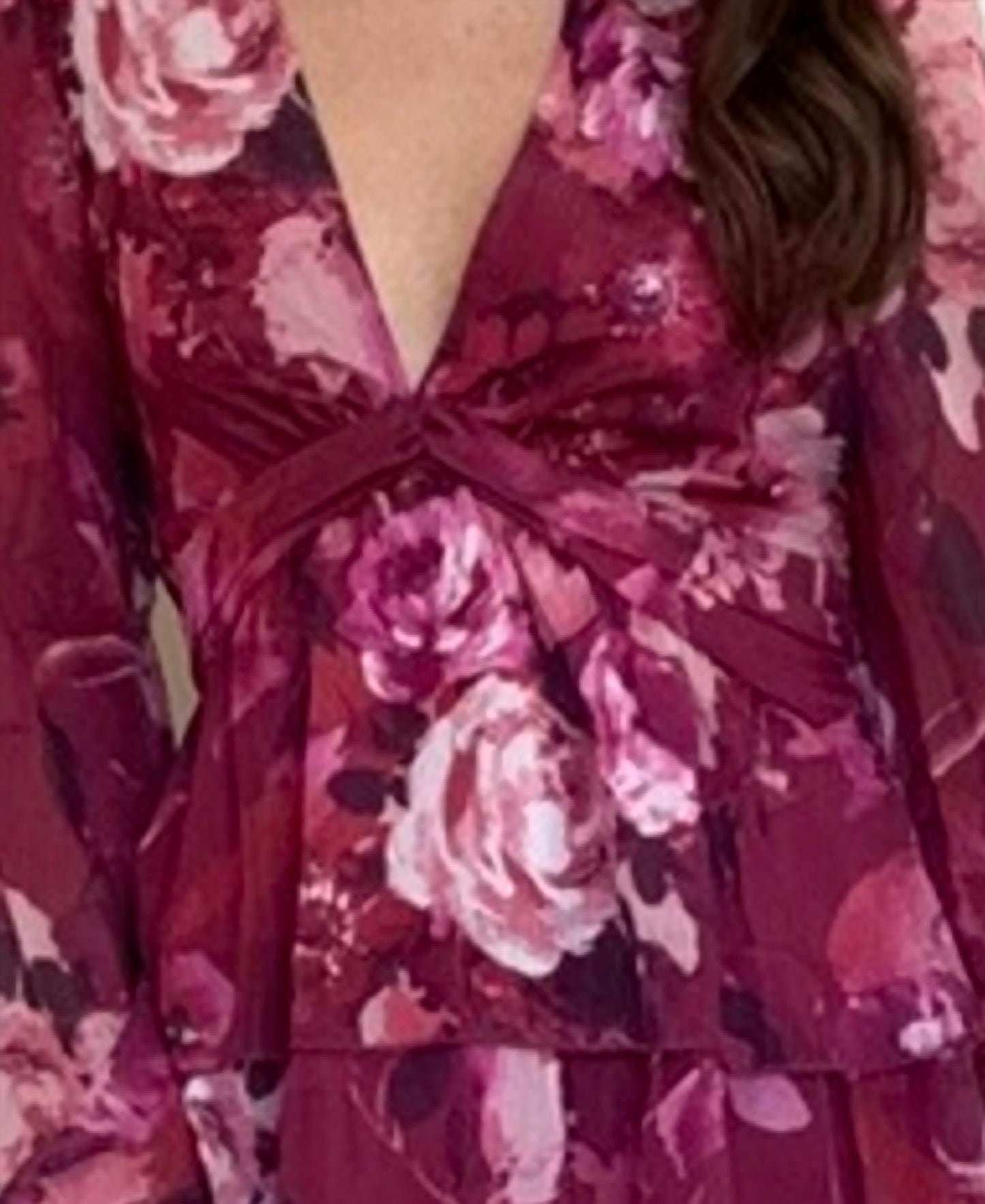 Meet Me In Santorini - Fuchsia Floral Print Mini Dress