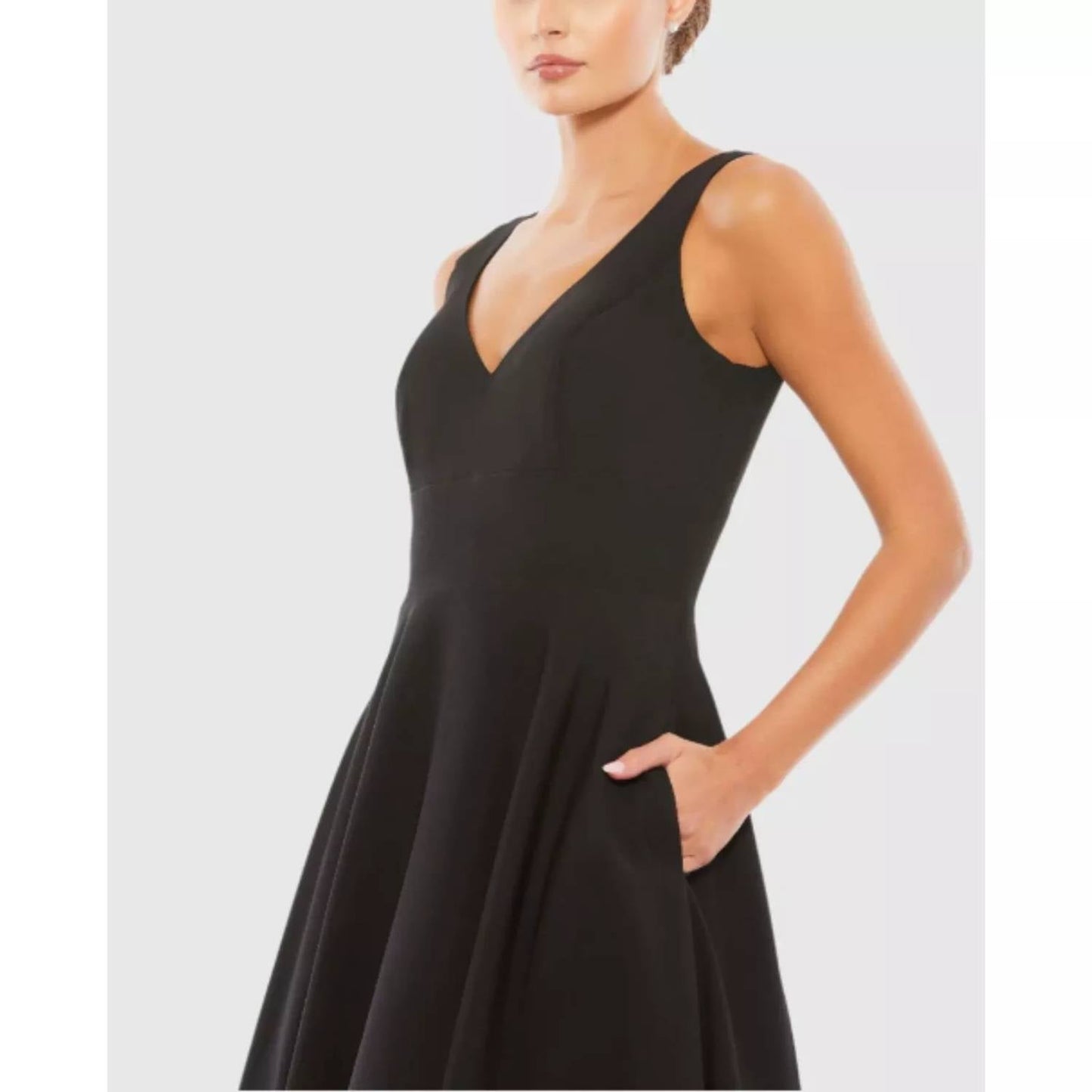 Mac Duggal - Classic Sleeveless A-line Gown Dress