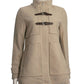 Coffeeshop - Women's Single Breasted Hooded Toggle Coat