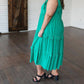 Entro - Tiers in Heaven Tiered Midi Dress