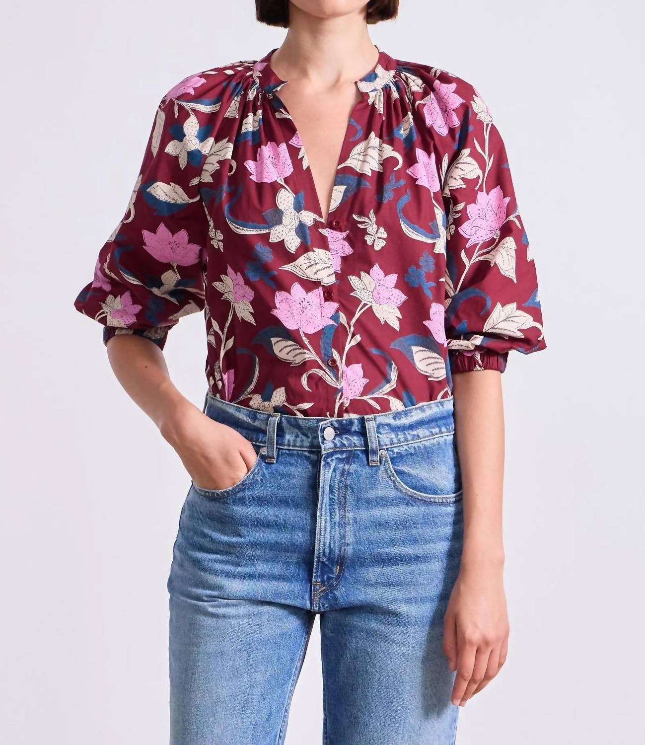 Apiece Apart - Messina Button Down Top