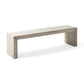 Acacia Wood Dining Bench, Farmhouse Style