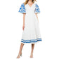 Thml - Embroidered Detail Midi Dress