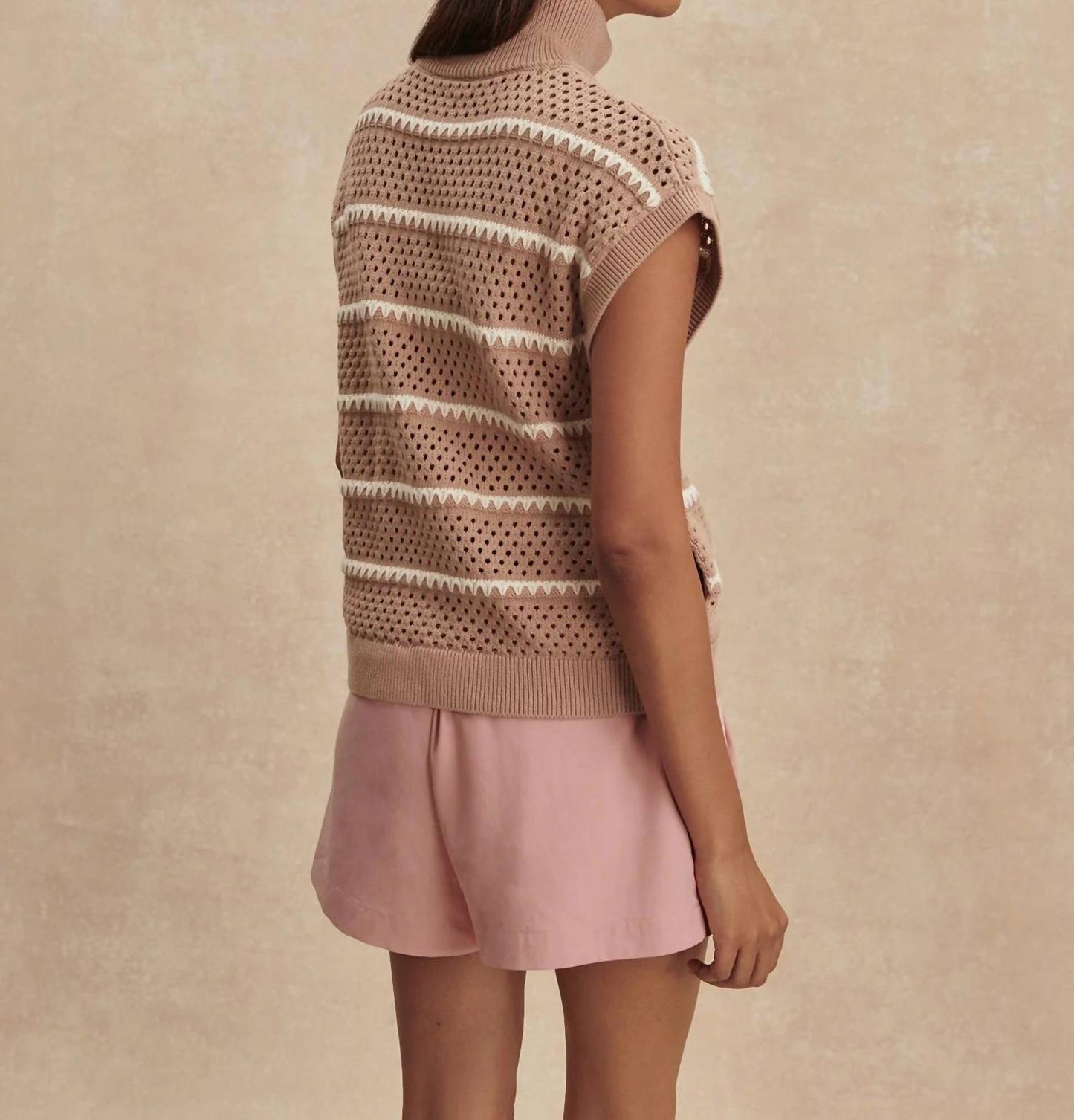 Varley - Haney Zip-Through Knit Top