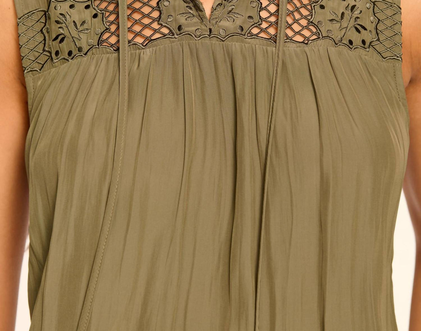 Ramy Brook - Irma Sleeveless Embroidered Mini Dress