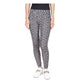 MICHAEL KORS Womens Black Pocketed Floral Skinny Leggings PXS