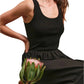 Naadam - Mixed Media Long Twist Maxi Dress