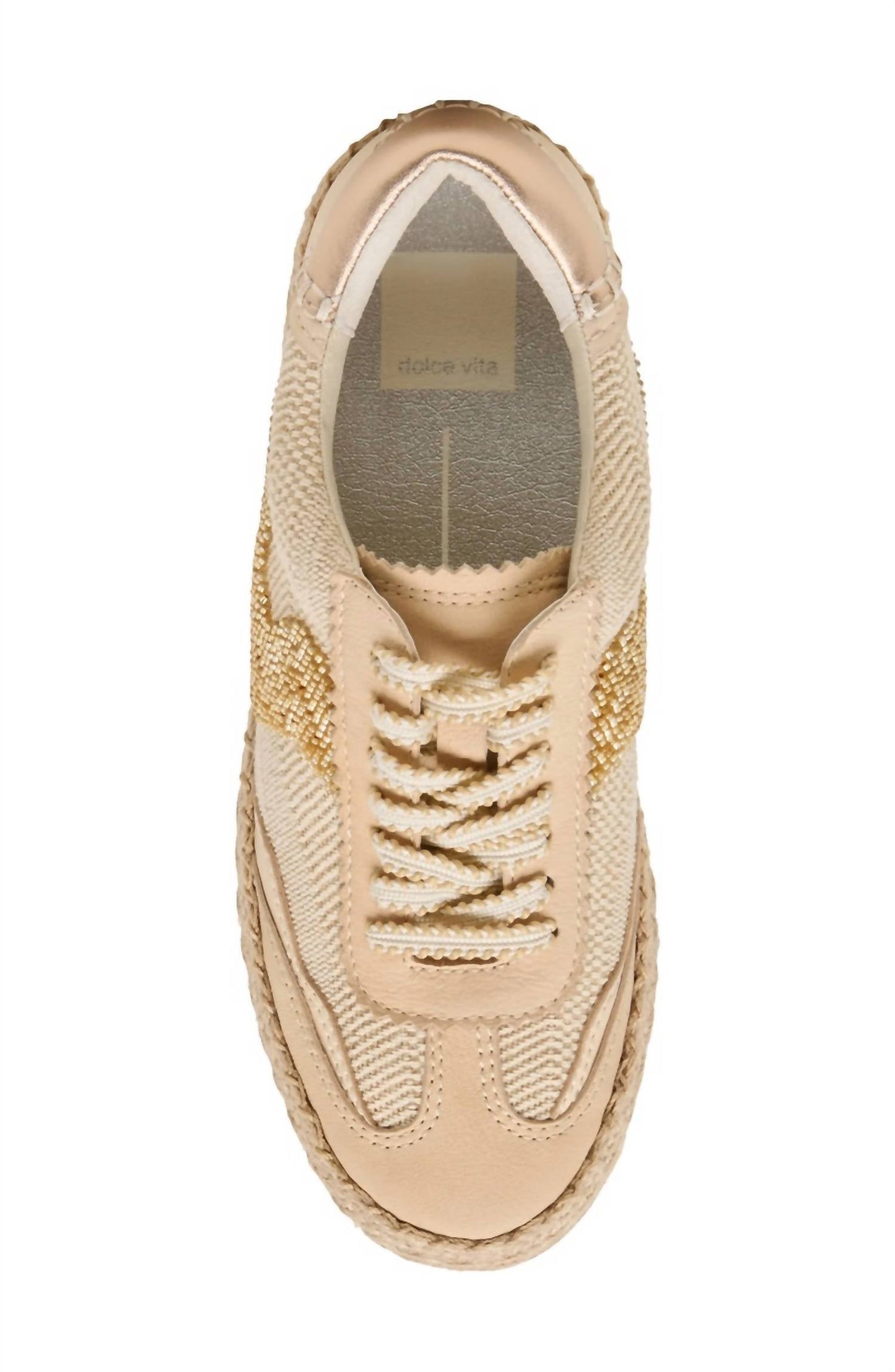 Dolce Vita - Women's Notice Beaded Mesh Espadrille Sneaker