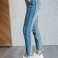 Judy Blue - High Rise Side Panel Detail Slim Jeans