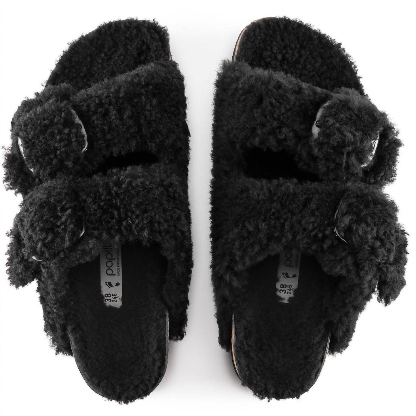 Birkenstock - महिलाओं के अरिज़ोना प्लेटफ़ॉर्म बिग बकल सैंडल