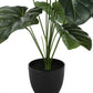 24" Tall Artificial Alocasia Plant