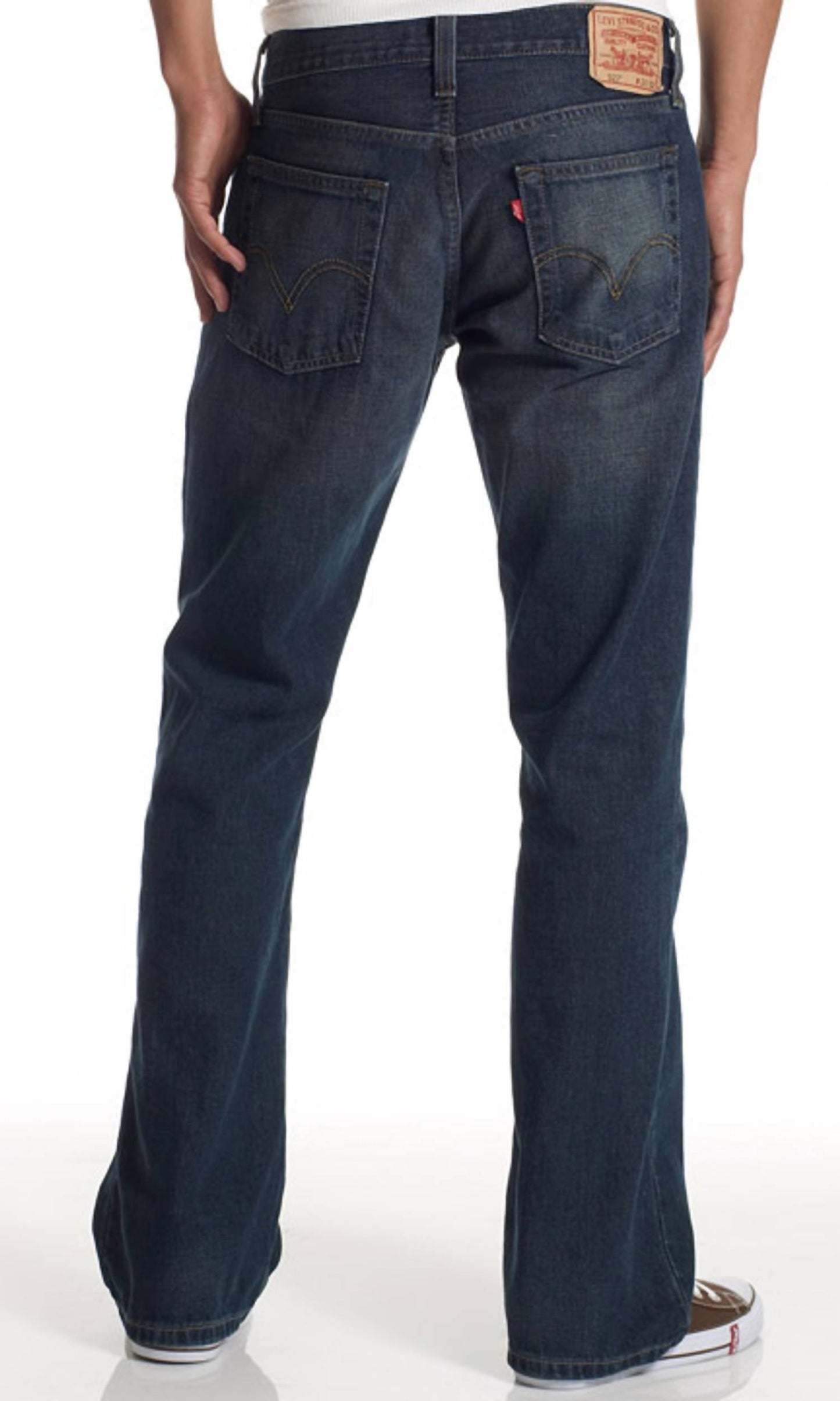 Levi'S - 527 स्लिम-फिट बूट-कट लोअर-राइज़ जीन्स