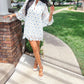 Buddylove - Wren Ultramarine Lace Mini Dress