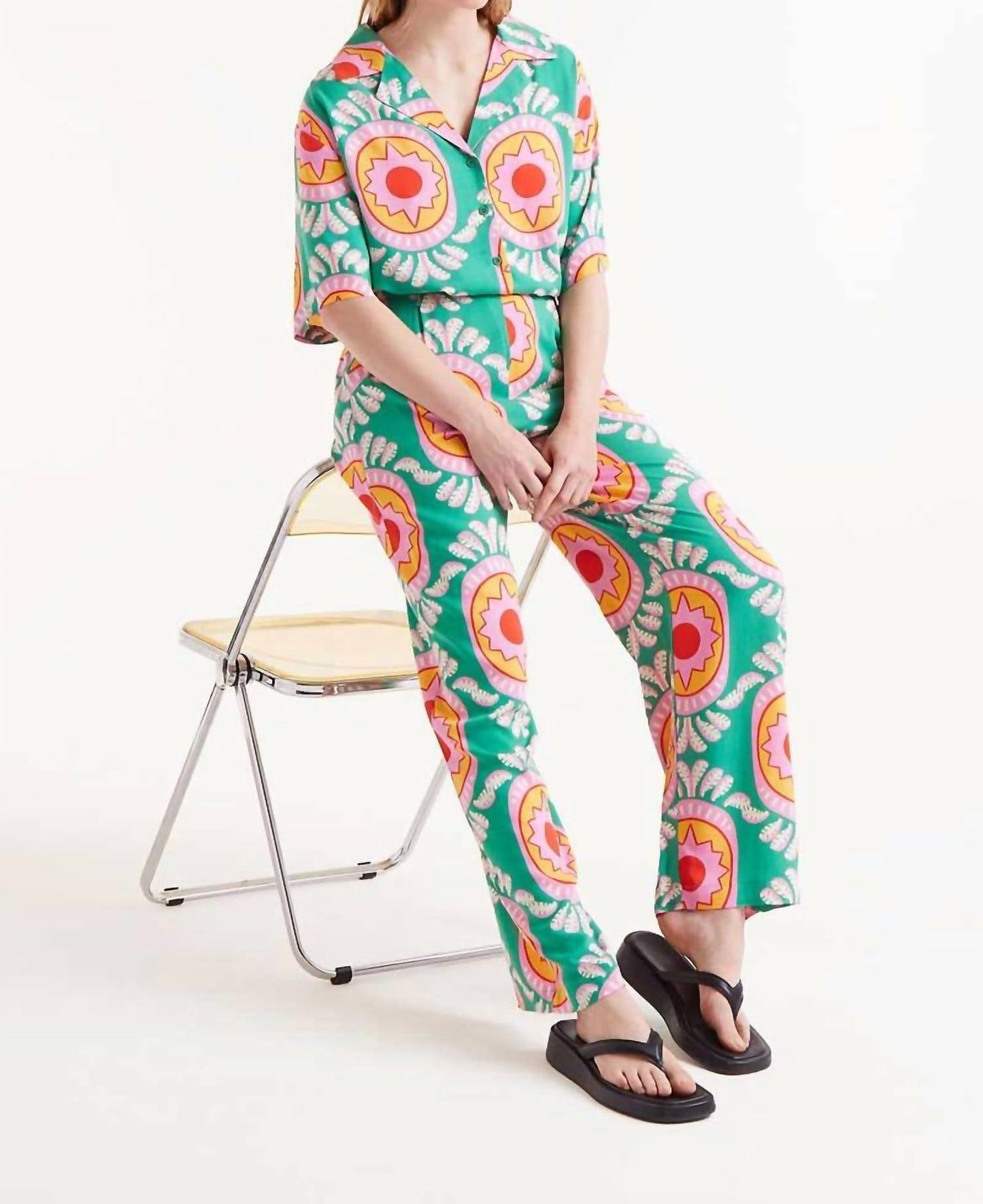Compania Fantastica - Curitiba Printed Straight Pant