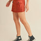 &Merci - Denim Mini Cargo Skirt