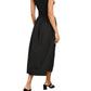Naadam - Mixed Media Long Twist Maxi Dress
