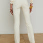 L'Agence - Ruth High Rise Straight Raw Hem Jeans