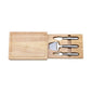 Creative Gifts International - Rectangular Cheeseboard with Concealed Tools