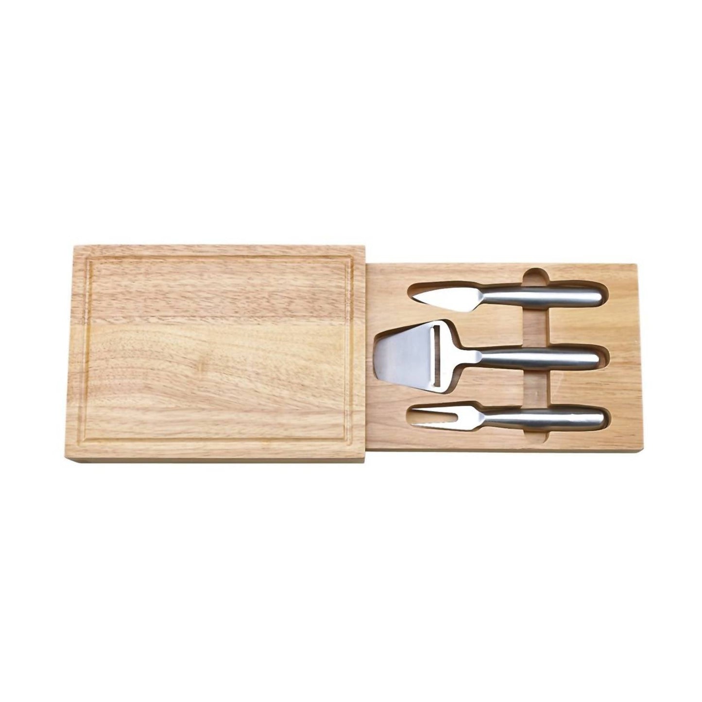 Creative Gifts International - Rectangular Cheeseboard with Concealed Tools