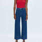 Pistola - Women's Penny Ankle Pintuck High Rise Wide Leg