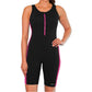 Dolfin - Color Block Chlorine Resistant Zip Front Aquatard