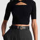 A.L.C. - Loma Fine Cotton Knit Top