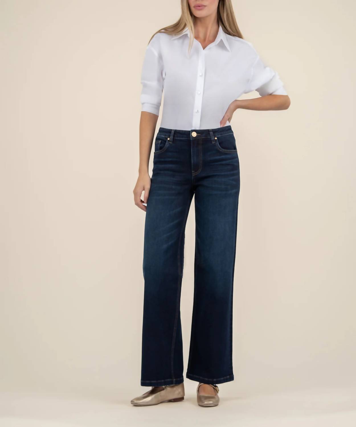 Kut From The Kloth - Jean High Rise Wide Leg Long