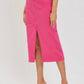 Cello - Paylon Denim Midi Skirt