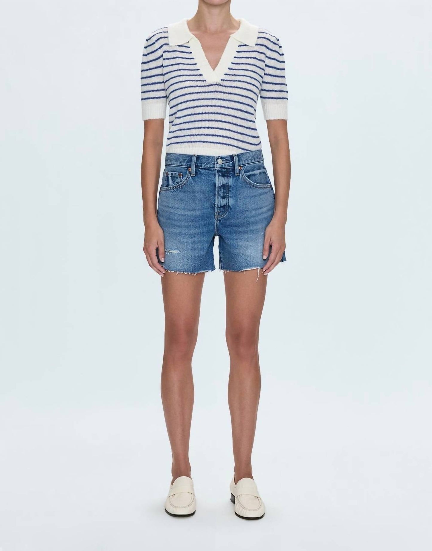 Pistola - Billie Pleat Sleeve Polo