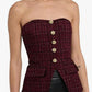 Generation Love - Quinn Tweed Vestier Top