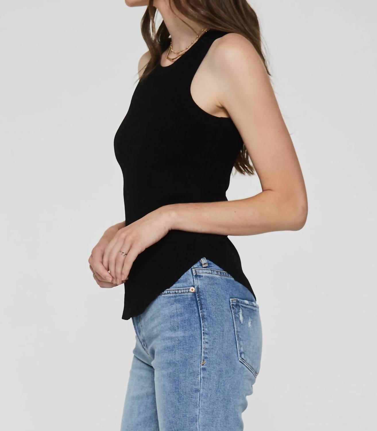 Another Love - Cora Sparkle Sweater Tank Top