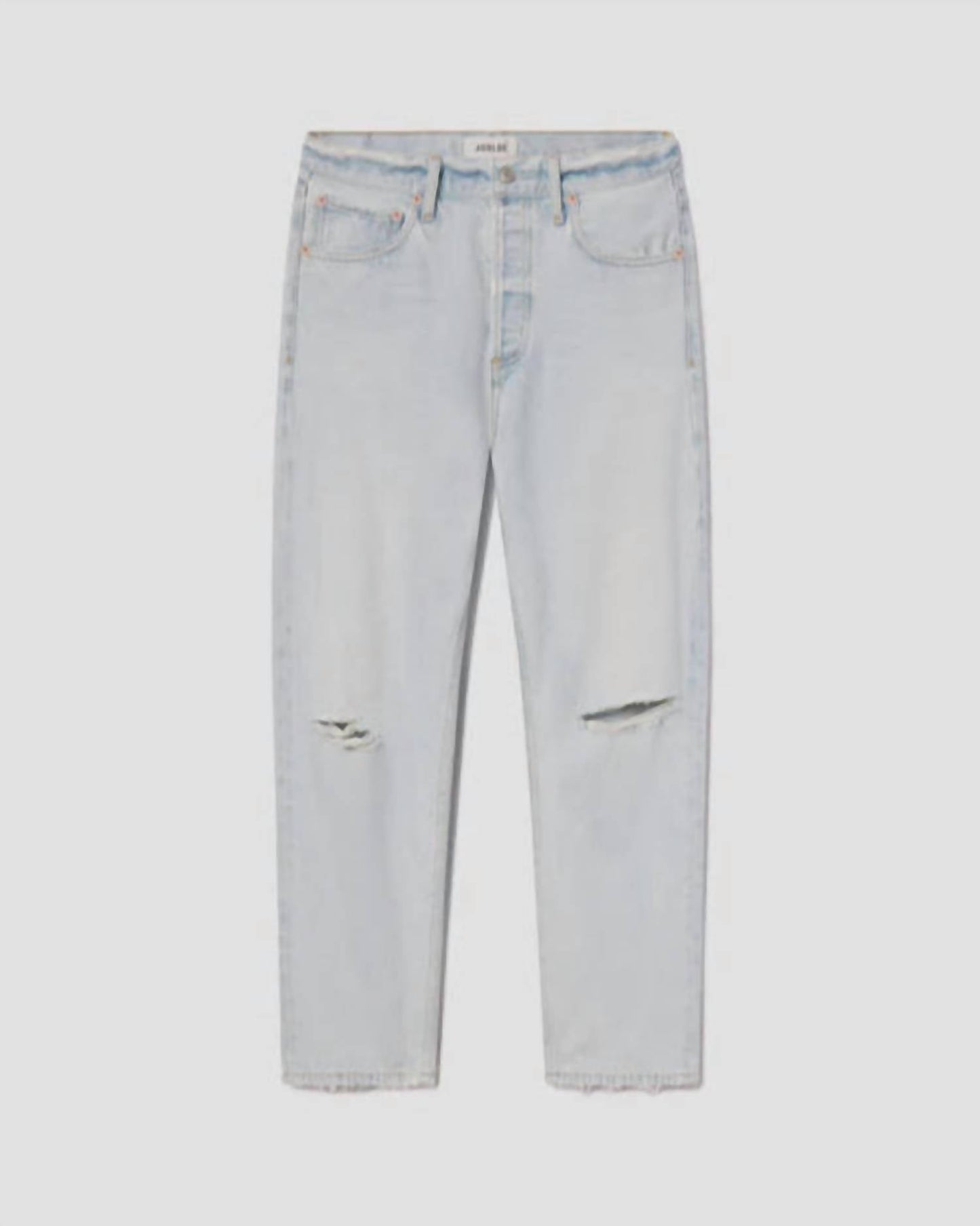 Agolde - Women's 90's Crop Mid Rise Straight Jean
